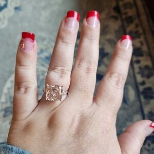 9.02 CARAT FANCY INTENSE PINK IGI DIAMOND RING!